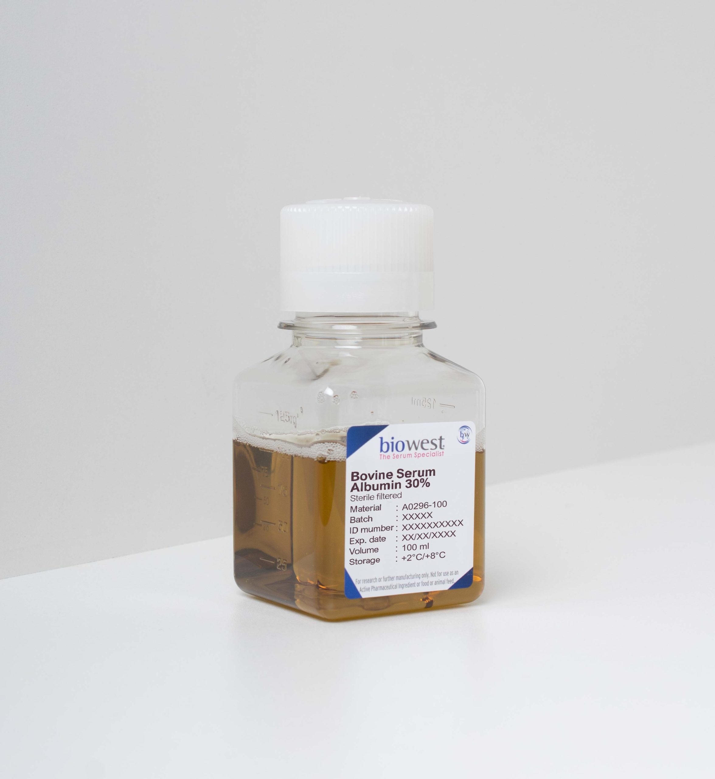 Bovine Serum Albumin (BSA) 30 Liquid Bio Nutrientes Do Brasil Ltda.